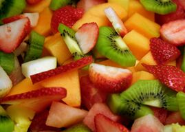 Con azucre de diabetes, a froita debería incluír unha dieta diaria
